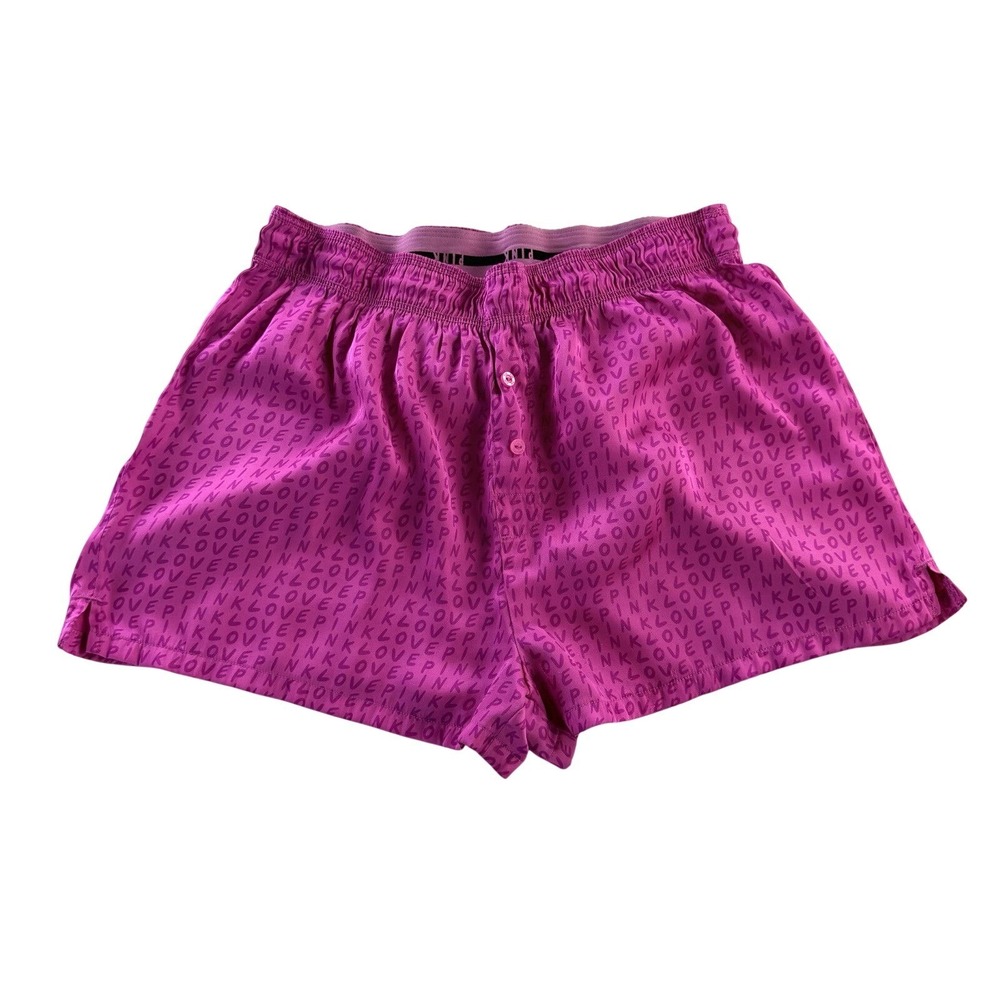 Victoria Secret Sleep Shorts Bundle Floral Logo Size XS - Picture 7 of 9